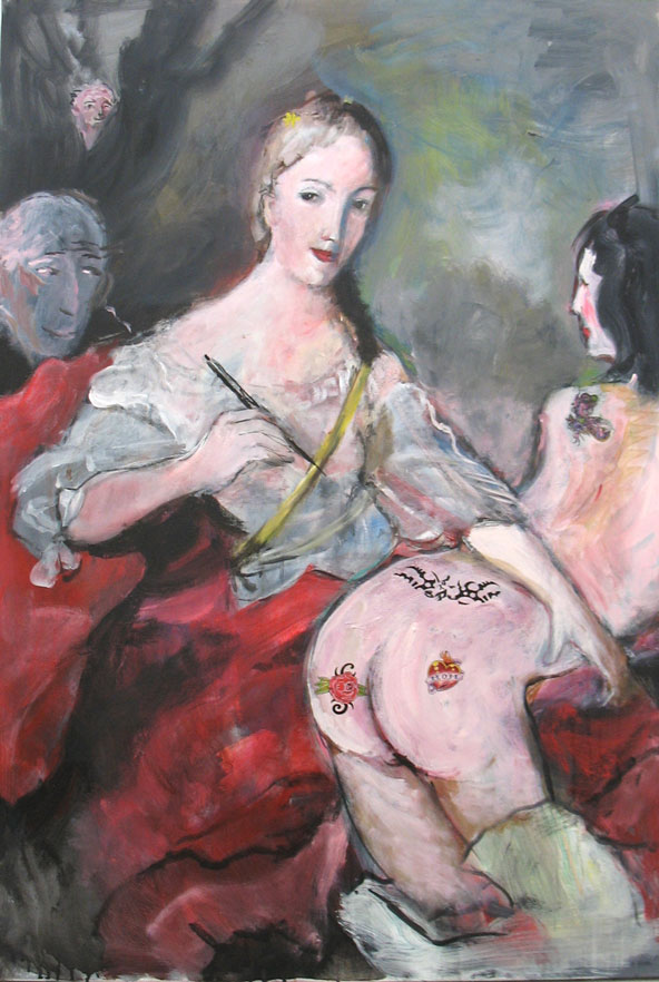 La reine du tatou 130x89