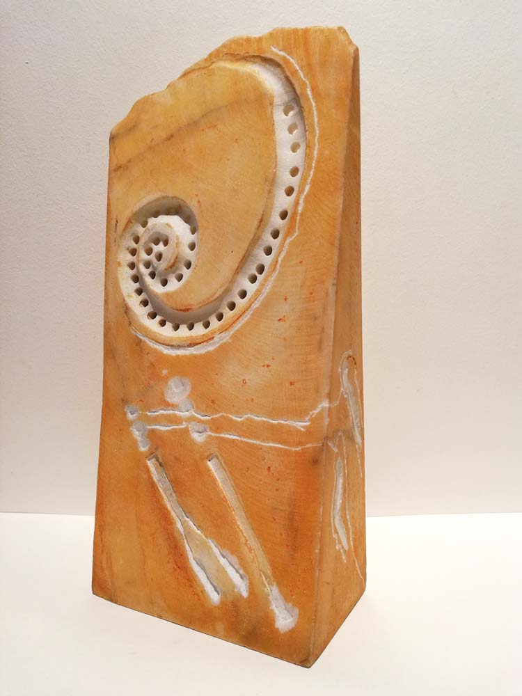 Spirale - 1996 - marbre de Carrare - 32,5 x 16 x 9,5